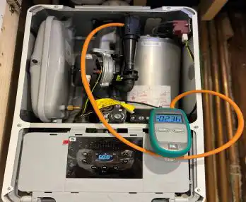 Worcester bosch service carried out in London
