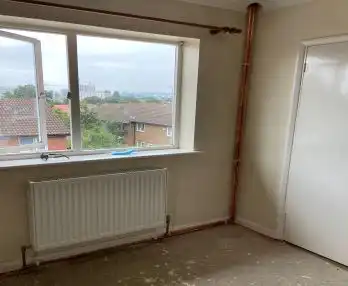 Double panel radiators installed to maximise rooms heat capacity