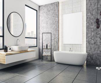 Bathroom fittings installed in conjuction with partner businesses