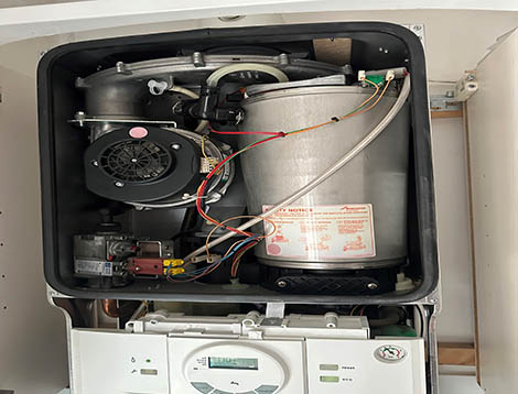 We carry out boiler services on worcester bosch boilers, which includes a service certificate.