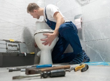 We can remove and replace your old toilet on a rapid response service.